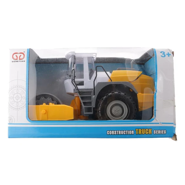 Recyclable Maxbell Kids Boys Diecast Model Road Roller Engineering Vehicle Toy Set Gift 1 22 Solid