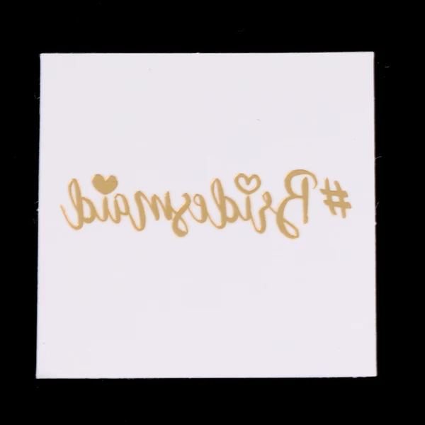 Reliable Maxbell 10xMetallic Gold Team Bride Tribe Temporary Tattoos Sticker Wedding Favor 1 Optimized