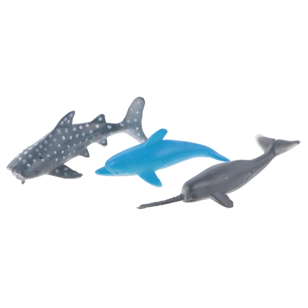 Effective Maxbell Lot 24Pcs PVC Mini Marine Animals Model Figures Kids Educational Toys Gifts Innovative