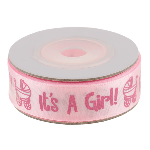 Original Design Maxbell 10 Yards roll Baby Shower Satin Grosgrain Ribbon DIY Gift Wrapping Belt Girl Fine Crafted