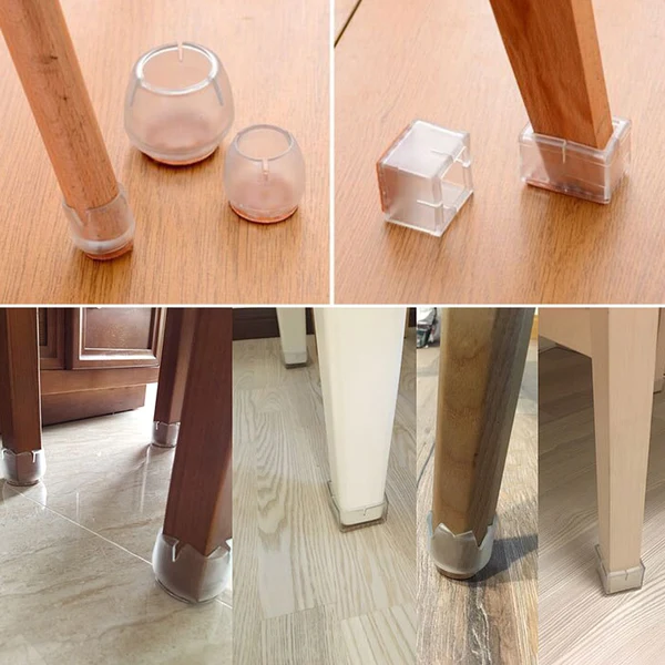 Crafted Maxbell 10 Pieces Chair Leg Caps Silicone Table Covers Pads Round Base 45-50mm Elite