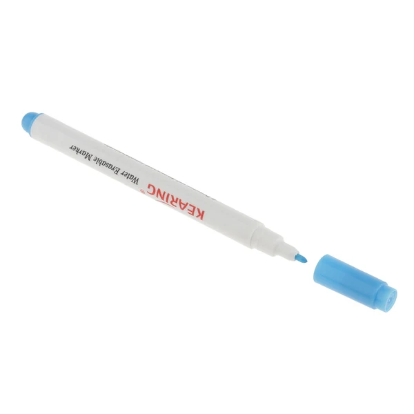 Smart Maxbell Air Water Erasable Pen Vanishing Fabric Marker Blue 1mm Water Soluble Pen Consistent