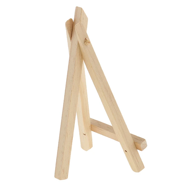 Exceptional Maxbell 5pcs Mini Wooden Easel Display Painting Stand Card Canvas Holders 15x8cm Clean