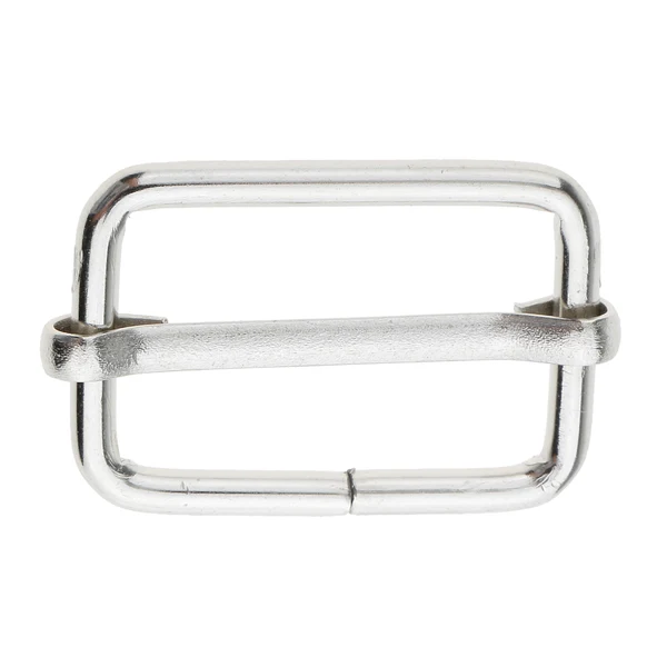 Top-Quality Maxbell 20 Pieces Metal Adjustable Buckle Connector for Bag Strap 25x16x2.8mm Silver Carefully Designed