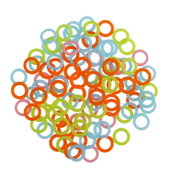 Original Maxbell 100pcs Plastic DIY Crochet Ring Circle Hook Tool for Handbag Car Seat1.2cm Outstanding