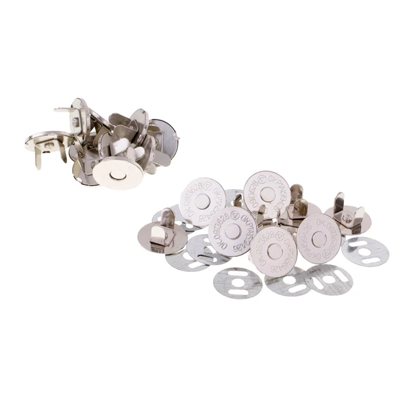 Top-Quality Maxbell 10 Sets Magnetic Clasp Snaps Magnet Button Sewing Craft 18mm silver Eco-Friendly