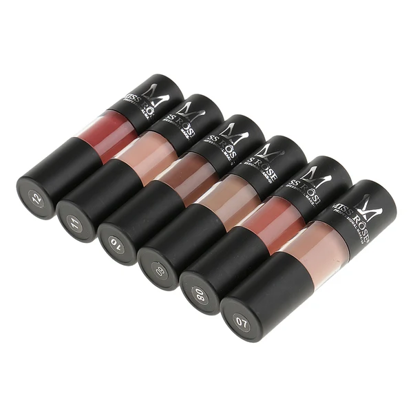 Certified Maxbell 6 Color Matte Long Lasting Liquid Lipstick Lip Gloss Makeup Cosmetics Set 2 Comfortable