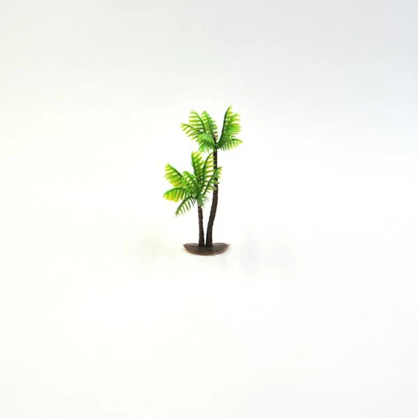 Eco-Friendly Maxbell Chic Plastic Aquarium Coconut Trees Fish Tank Plants Ornament Decoration 1pcs Advanced
