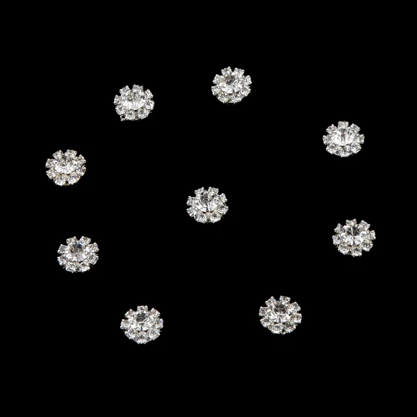 Natural Maxbell Pack of 10 Rhinestone Buttons Flatback Embellishment for Craft DIY Silver 10mm Breathable