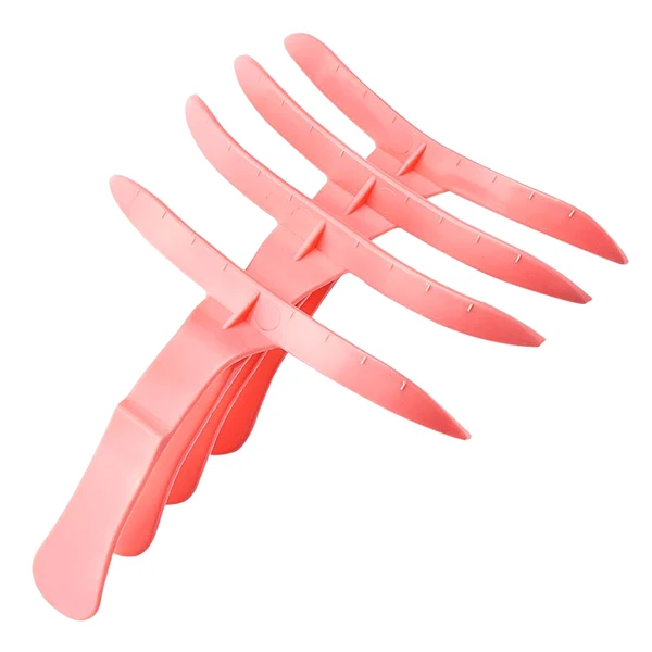 Sophisticated Maxbell 4 Types Professional Eyebrow Shaper Template Stereo Stencil Ruler Eyebrow Grooming Makeup Tool Set User-Friendly