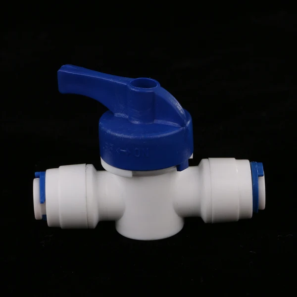 Responsible Maxbell Inline Tap 1 4 OD POM Ball Valve Quick Connect Switch for Water Purifier Trendy