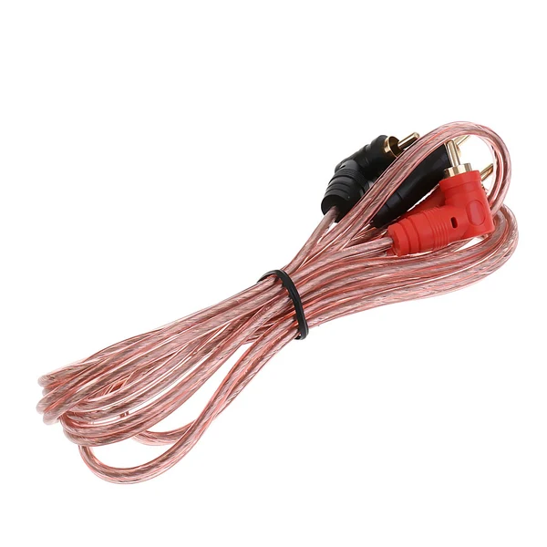 Premium Maxbell 2 RCA to 2 RCA 3.5mm Male Car Stereo Audio Connection Cable Adapter 2M Easy-to-Use