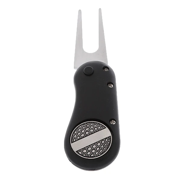 Exceptional Maxbell Multifunctional Switchable Folding Golf Divot Tools Gadget with Magnetic Detachable Ball Marker Soft