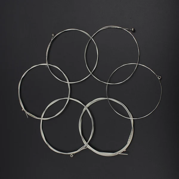 High-Grade Maxbell Set of 6 Pieces E-B-G-D-A-E for Acoustic Guitar Strings Accessory Copper Alloy Musical Instrument Parts Professional