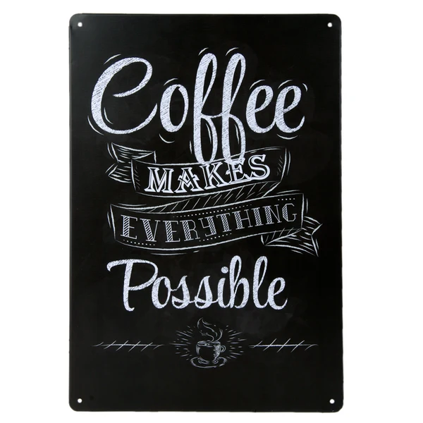 Environmentally Friendly Maxbell 20x30cm Vintage Metal Tin Sign Plaque Wall Art Poster Cafe Bar Pub Coffee 2 Optimized