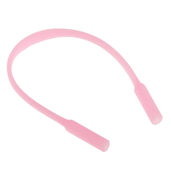 Fashionable Maxbell Kids Children Silicone Non-Slip Eyeglasses Sunglasses Strap Band Cord Holder Pack Of 5PCS Pink Pure