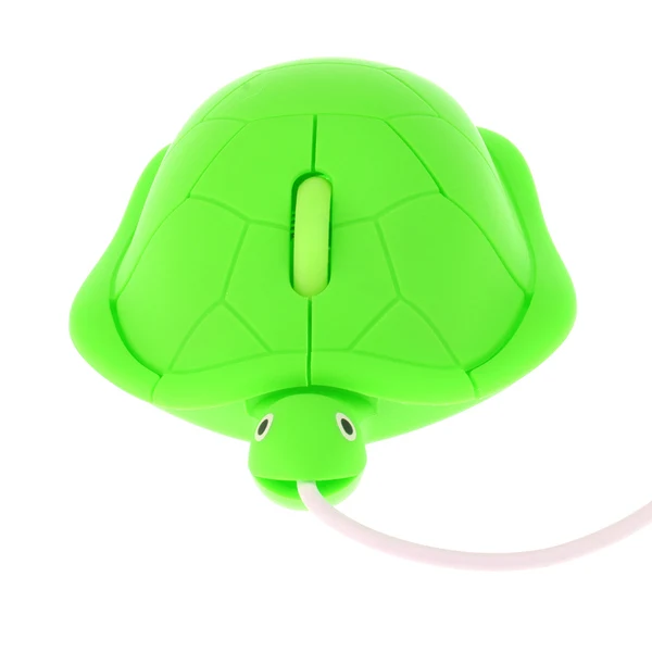 Artisan Maxbell Turtle Shape USB Wired Mouse Optical Mice for PC Laptop Computer Green First-Class
