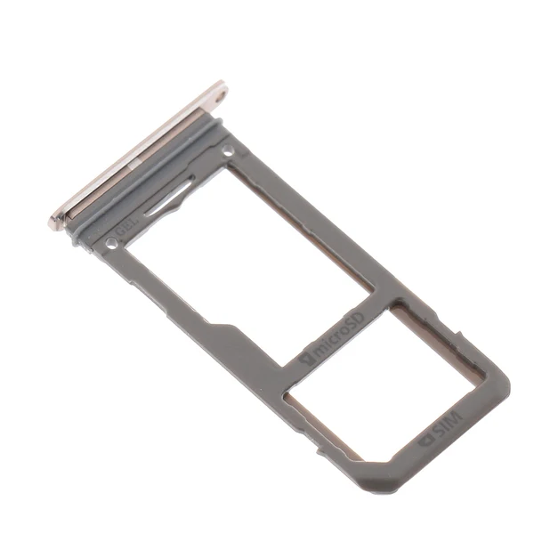 Enhanced Maxbell Single SIM Card Tray Micro SD Card Slot Holder Container For Galaxy S8 S8 Plus Gold High-Grade