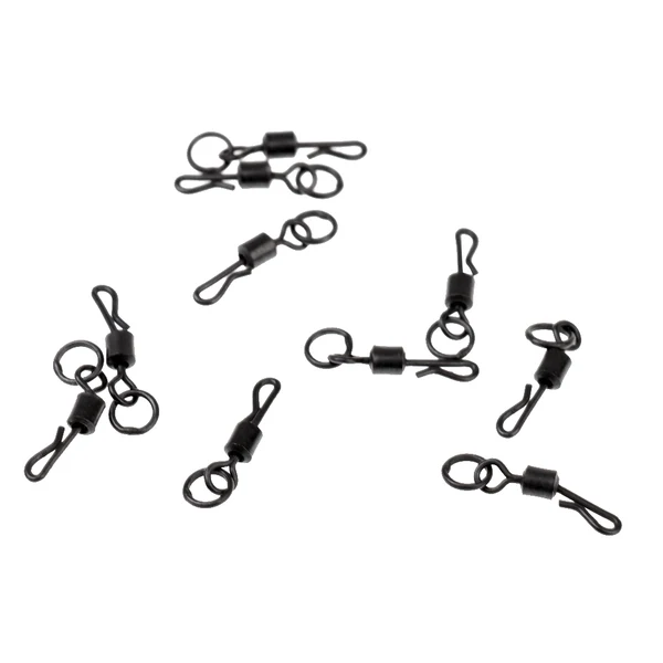 Next-Generation Maxbell 10 Pieces Flexi Ring Swivels Quick Change Swivels Size 11 Terminal Tackle Versatile