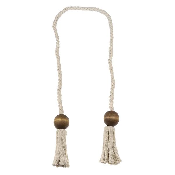 Fine Crafted Maxbell 1 Pair Curtain Tie Backs Rope Tiebacks Window Sheer Voile Blackout Tassle Holdbacks Original Design