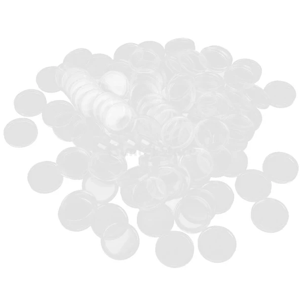 Advanced Maxbell 200 Piece 20mm Clear Coin Capsules Containers Boxes Coin Display Holders Round Case Expertly Made