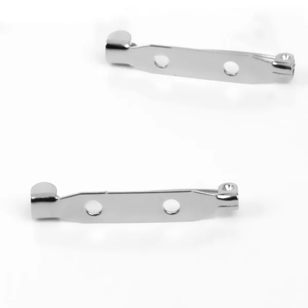 Certified Maxbell Brooch Back Safety Bar Pins For Brooch Pin Badge 32mm Pack Of 50PCS Crafted