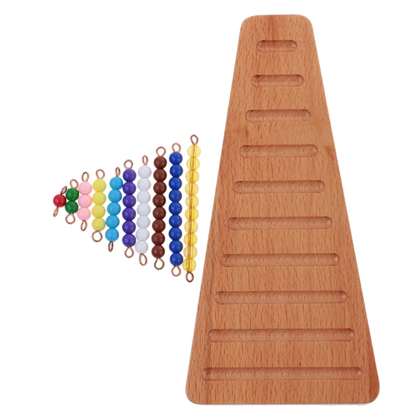 Exclusive Maxbell Wood Montessori Math Learning Material Preschool Training Learning Kids Toys Long-Lasting