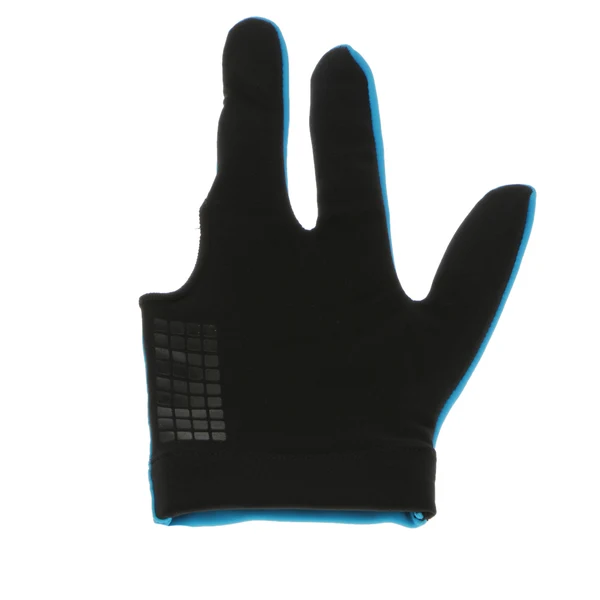 Carefully Designed Maxbell 5 Pieces Elastic 3 Finger Right Hand Snooker Billiards Pool Cue Glove Blue Authentic