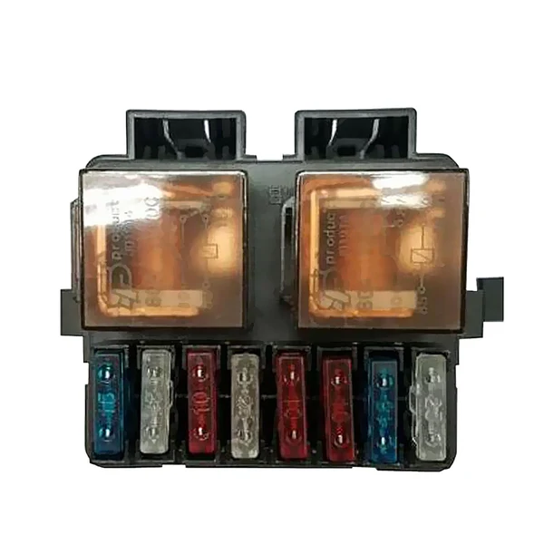 Comfortable 12V 2Way Circuit Car Boat Auto Automotive Relay Blade Fuse Box Holder Kits Premium Material