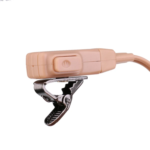 Organic Maxbell 2-Pin Air Acoustic Tube Earpiece with Microphone For Kenwood Baofeng High-Performance