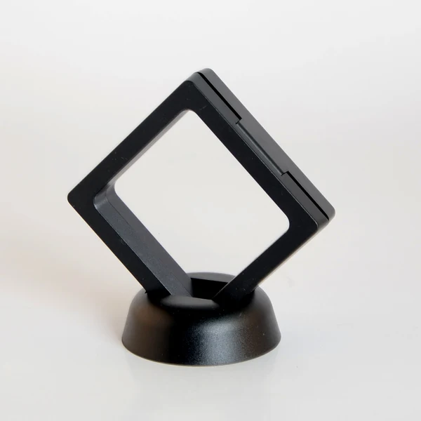 Eco-Friendly Maxbell 3 Pieces Acrylic Floating Suspended Jewelry Display Stand Holder Box Case Environmentally Friendly