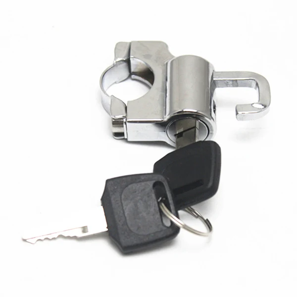 Reusable Maxbell Helmet Lock for 7 8inch 22mm Handle Bar Motorcycle Motorbike Easy to Use Exceptional