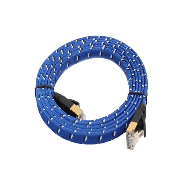 Easy-to-Use Maxbell Ethernet Cable CAT7 LAN Network Cable RJ45 High Speed Patch Cord Gold Plated Lead for Switch Router Modem Patch Panel 5m Genuine