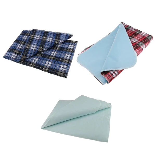 High-Quality Maxbell 3 Colors Set Premium Absorbent Waterproof Bed Pad Washable Underpad Incontinence Protection for Adults Children Pets Selected