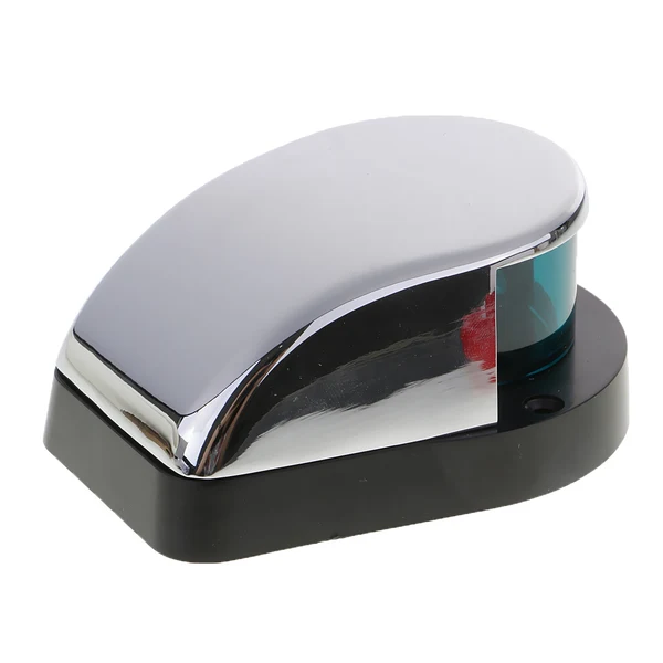 Comfortable Maxbell 12V Stainless Bi-Color Combination Green Red LED Navigation Bow Running Light Classic