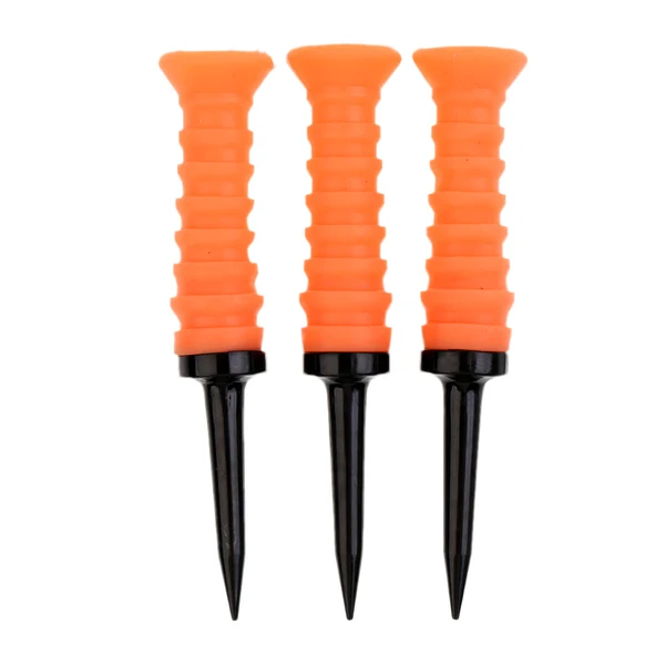 Fast Maxbell 3 Pieces Durable Plastic Rubber Elastic Golf Tees 83mm Low Resistance Official
