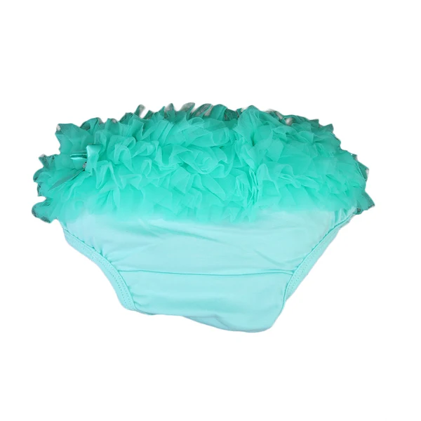 Sophisticated Maxbell Lovely Baby Girl Ruffle Bloomers Pants Diaper Cover 0-2 years S Aqua Green Consistent