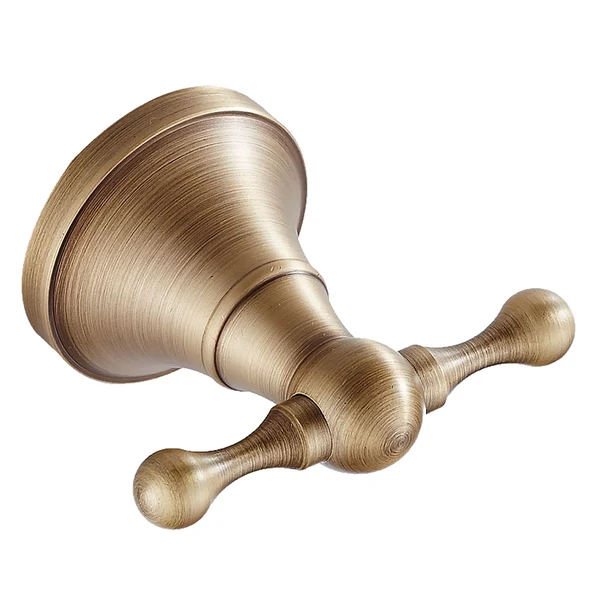 Refined Maxbell Solid Brass Antique Wall Mounted Bathroom Hooks Cloth Towel Hook Hanger Trusted