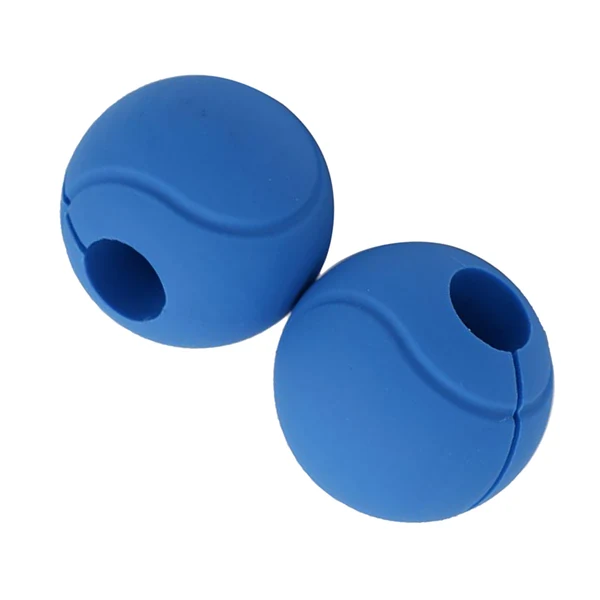 Modern Maxbell 2Pcs Dumbbell Hand Grip Ball Silicone Globe Grip Training Gym Barbell Ball Muscle Builder Genuine