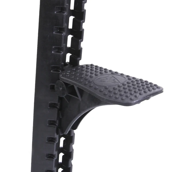 High-Grade Maxbell 2 Pieces Set 18 Long Lightweight Black Nylon Sit-in Sit-on Kayak Foot Brace Pedal with Screws Efficient