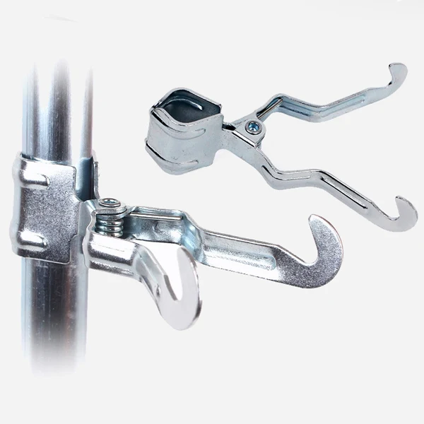 Exceptional Maxbell Multi Uses Metal Clamp on Lantern Hanger Holder for Tent Poles Camping Hook Outdoor Fishing Modern