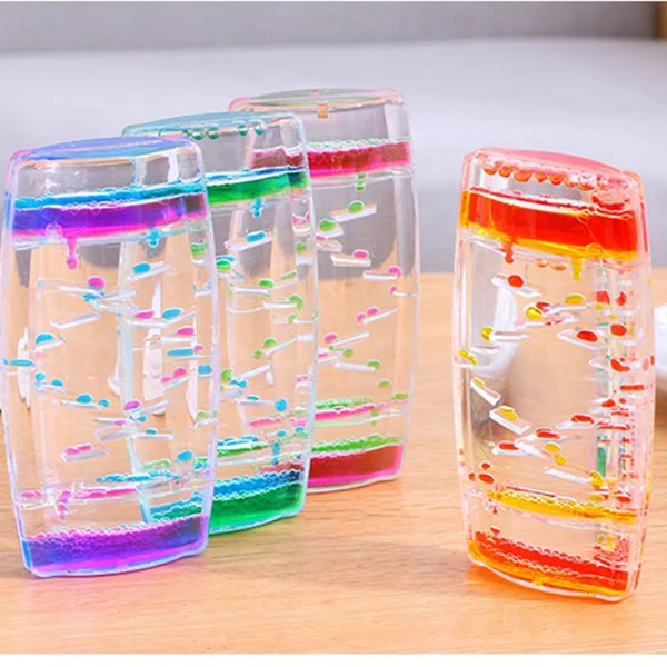 Traditional Maxbell Creative Square Floating Oil Liquid Bubbler Motion Timer Hour Glass Ladder Outstanding