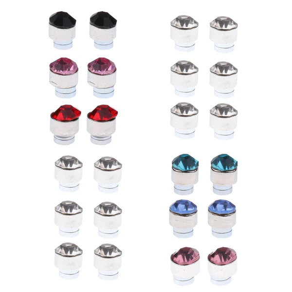 First-Class Maxbell 36 Pairs Mixed Color Magnets Earrings No Piercing Ear Stud 4mm 5mm 6mm Responsible