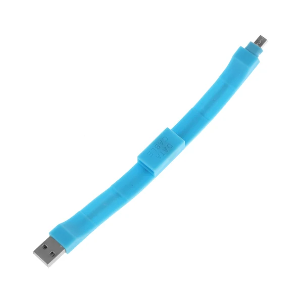 Responsible Maxbell Keychain USB Charger Sync Data Cable for Samsung Galaxy S7 S7 Edge Laptop PC Blue Solid
