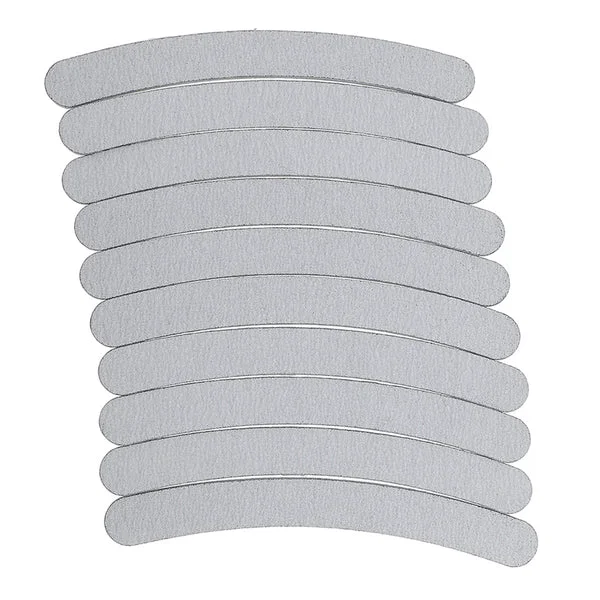 Official Maxbell 10Pcs Professional Double Sided Grit Nail Art Sanding Files Buffer Manicure Pedicure Tool Set Artisan