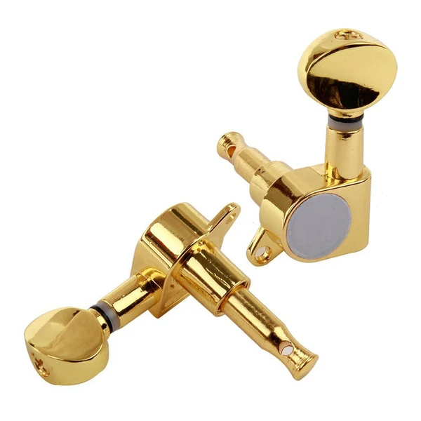 Stylish Maxbell 6Pcs Acoustic Electric Guitar Set Tuning Pegs Keys Machine Heads Tuners 3R3L Exclusive
