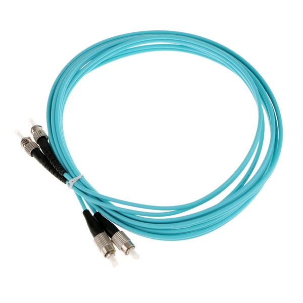Premium Maxbell 3Meters Multimode 10Gb Duplex Fiber Optic Cable 50 125 FC-ST OM3 Skyblue Unique