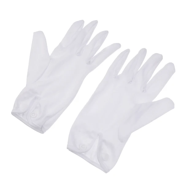 Convenient Maxbell 1 Pair Professional Snooker Pool Billiard Referee Gloves White Cotton High-Performance