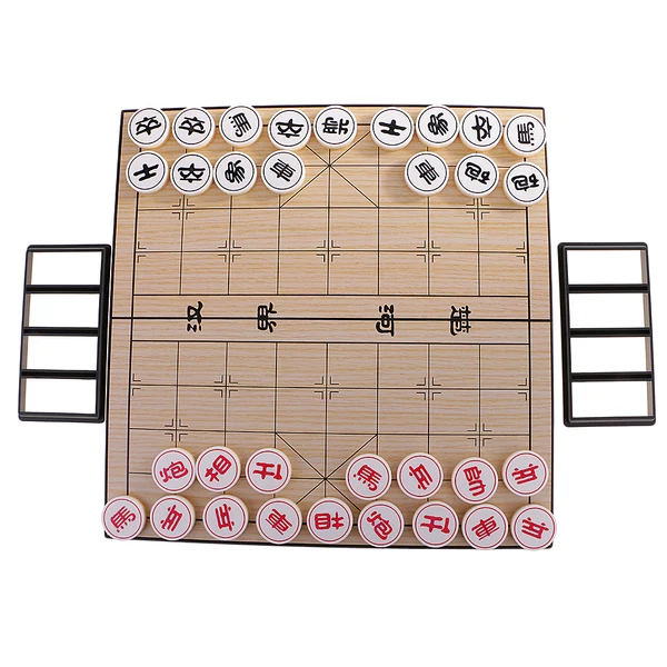 High-Grade Maxbell Magnetic Folding Portable Traditional Chinese Chess Travel Set Game Board Travel Game Natural