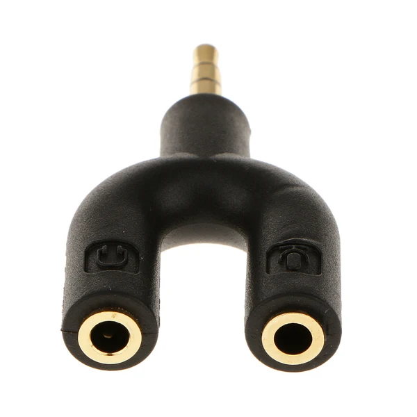 Modern Maxbell 3.5mm Audio Splitter Stereo Audio Jack Earphone Headphone 2 Way U Y Splitter Verified